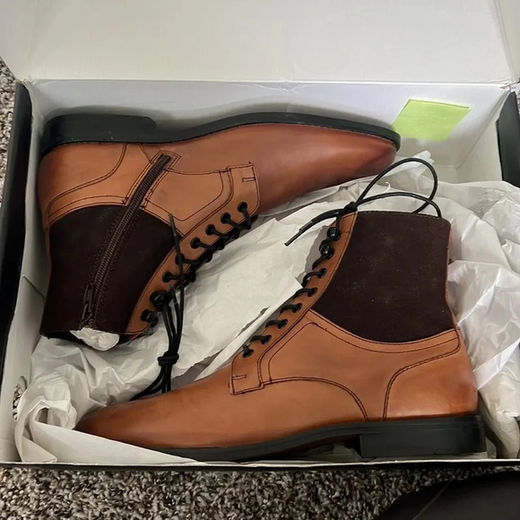 Bar III Boots Jerry Size US 7.5 M Mixed Brown Leather - Picture 5 of 5